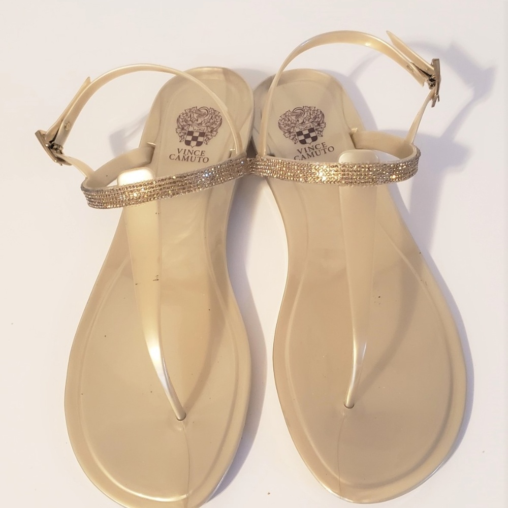 Vince Camuto - Gold Udele Sandal - Sz 10M - New
